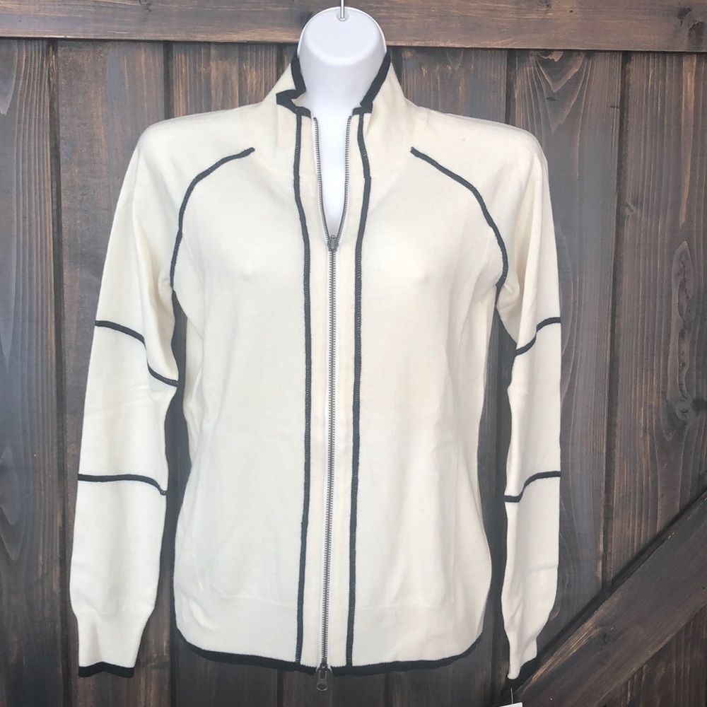 Alpine Design zip cardigan size M